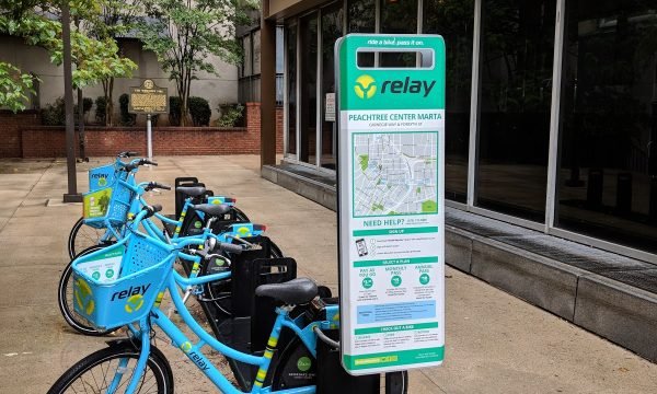 Relay Bikes: Peachtree Center MARTA Station