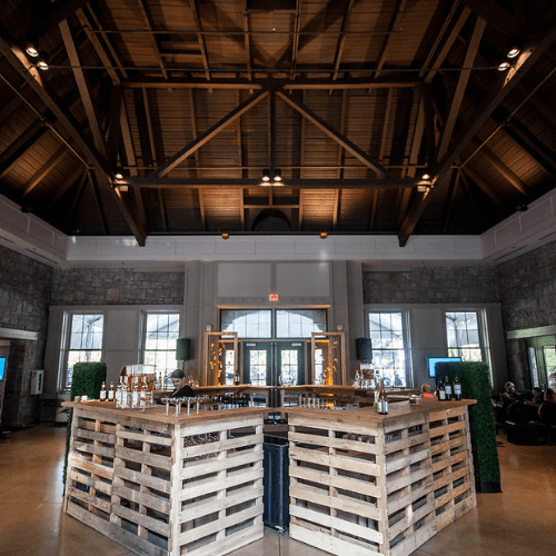 inside magnolia hall bar area
